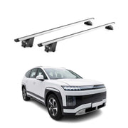 Dachträger für Hyundai Ioniq 9 2025-2026 100kg Aluminium Silber 2x ABE
