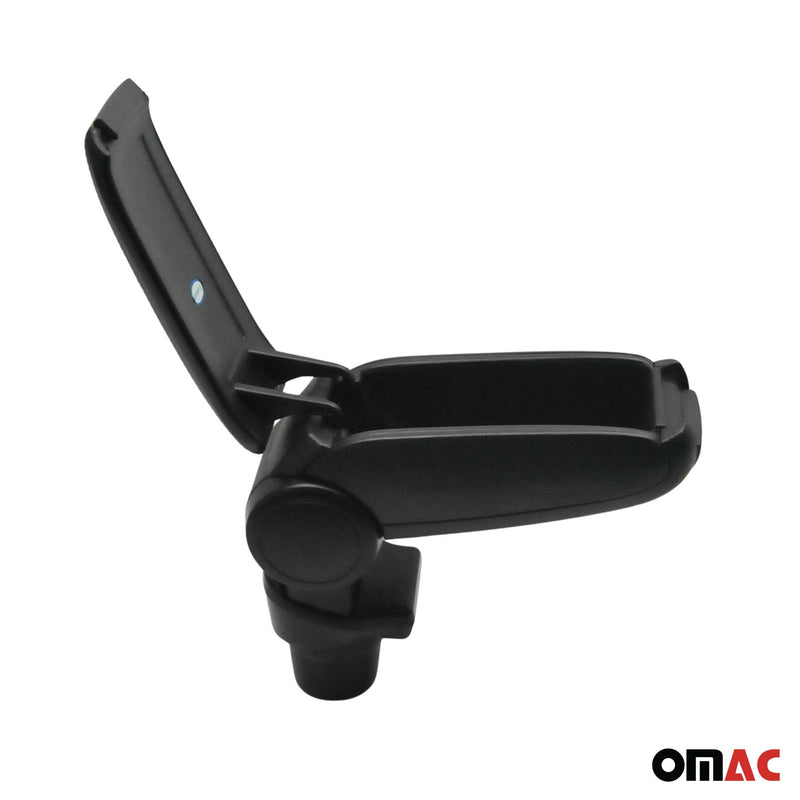 Mittelarmlehne Armlehne Mittelkonsole für Seat Ibiza 2008-2017 PU-Leder Schwarz