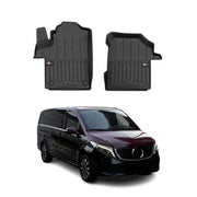 OMAC Gummi Fußmatten für Mercedes Klasse EQV W447 2020-2026 Premium TPE 2x