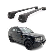 Dachträger für Land Rover Range Rover Sport L320 2006-13 Aluminium Schwarz 2tlg