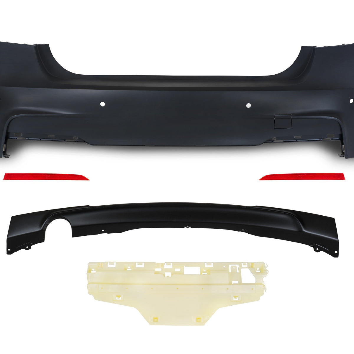 JOM Stoßstangen Kit & Seitenschweller für BMW 3er F30 ( LCI ) Sport-Design