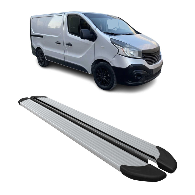 Schweller Trittbretter Schweller für Renault Trafic 2014-2024 L1 Kurzer Alu