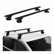 Dachträger für Renault Mégane IV 2016-2024 Aluminium 2 Stück 75 kg TÜV Schwarz