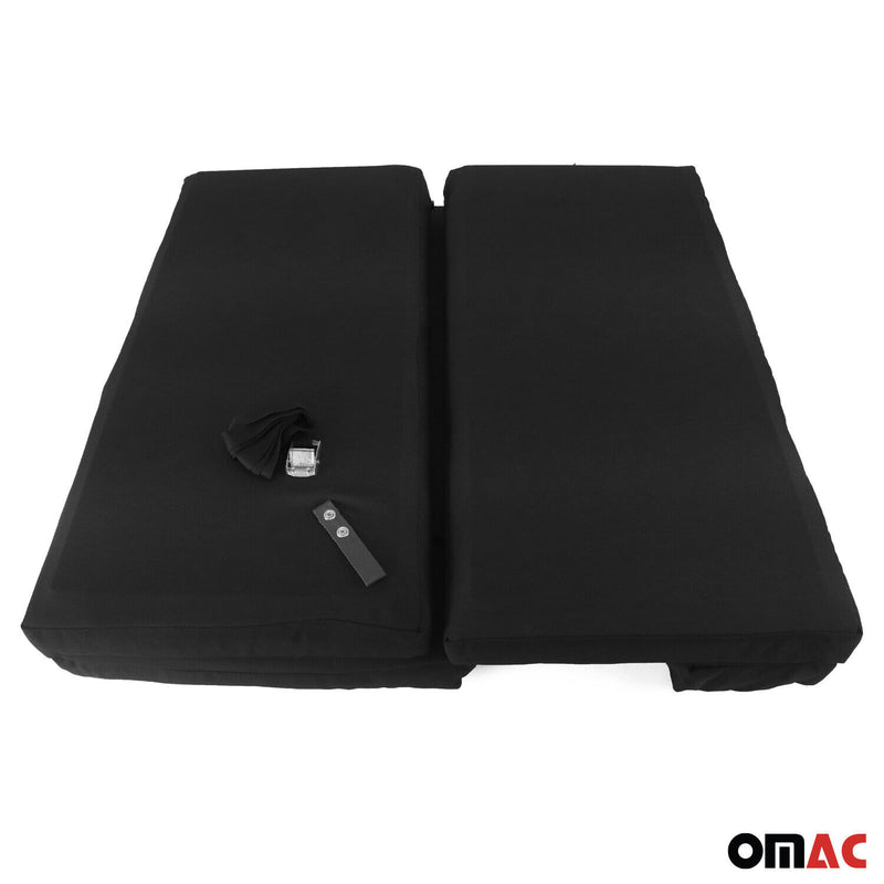 Camper Bett Fahrerhausbett Matratze für Ford Transit 2006-2014 Polyester Schwarz