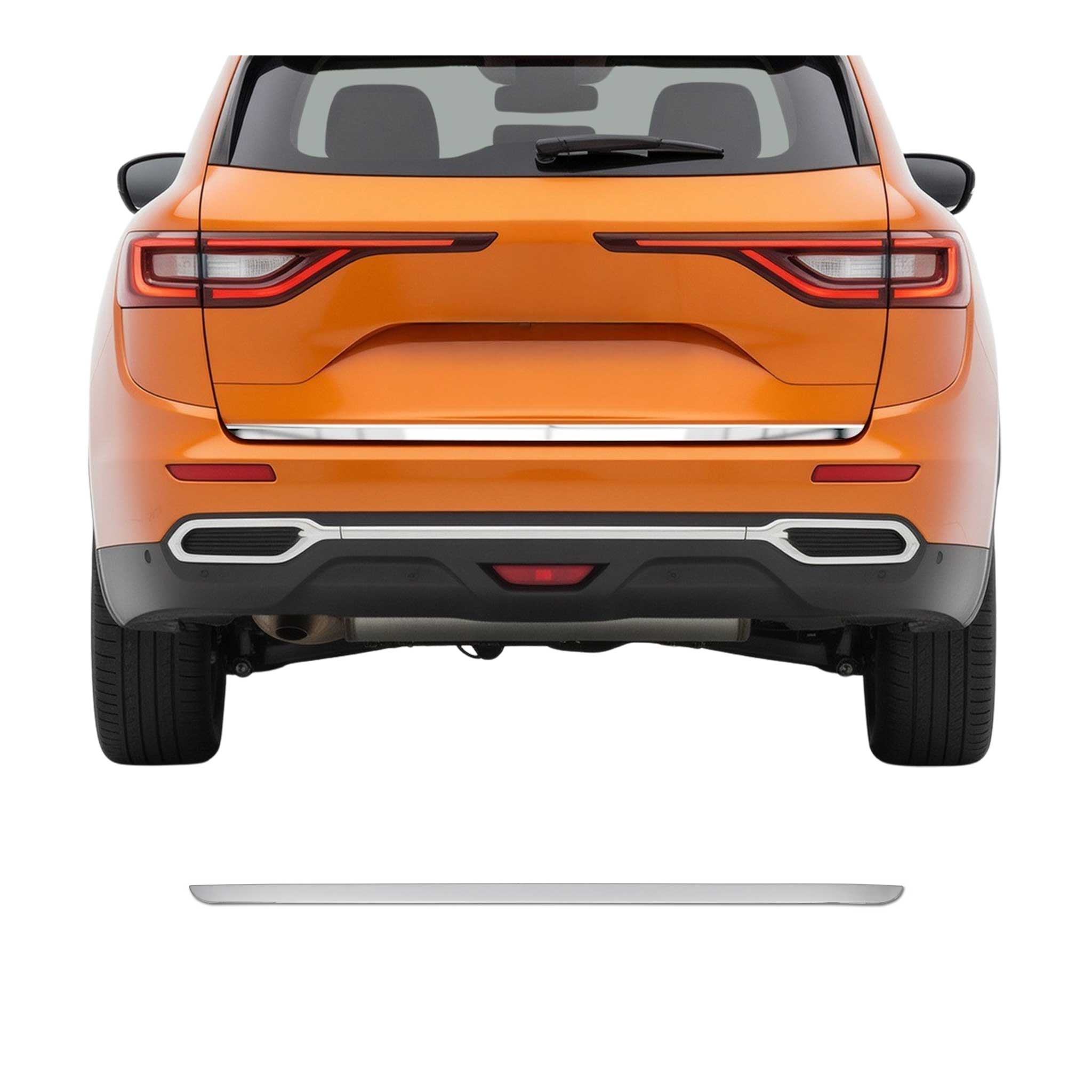 Kofferraumleiste Heckleiste für Renault Koleos 2016-2024 Untere Edelstahl Chrom