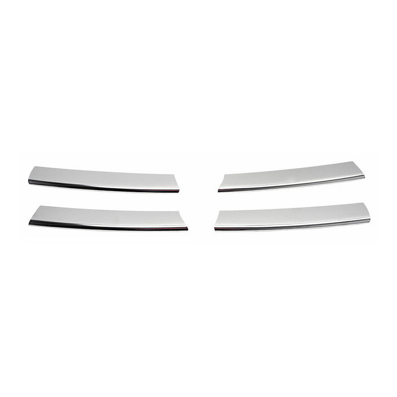 Kühlergrill Leisten Grillleisten für VW Golf 1997-2003 Edelstahl Silber 4tlg