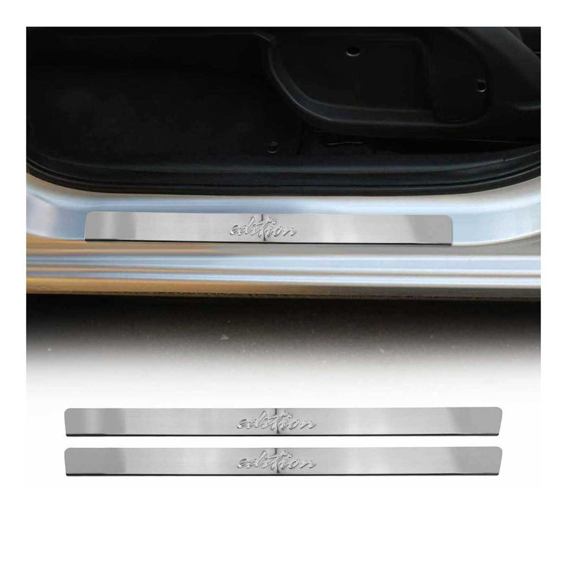 Einstiegsleisten Türschweller Edition für VW Eos 2006-2015 Edelstahl Silber 2tlg