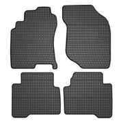 OMAC Gummi Fußmatten für Nissan X-Trail T30 2000-2008 Automatten Schwarz 4x