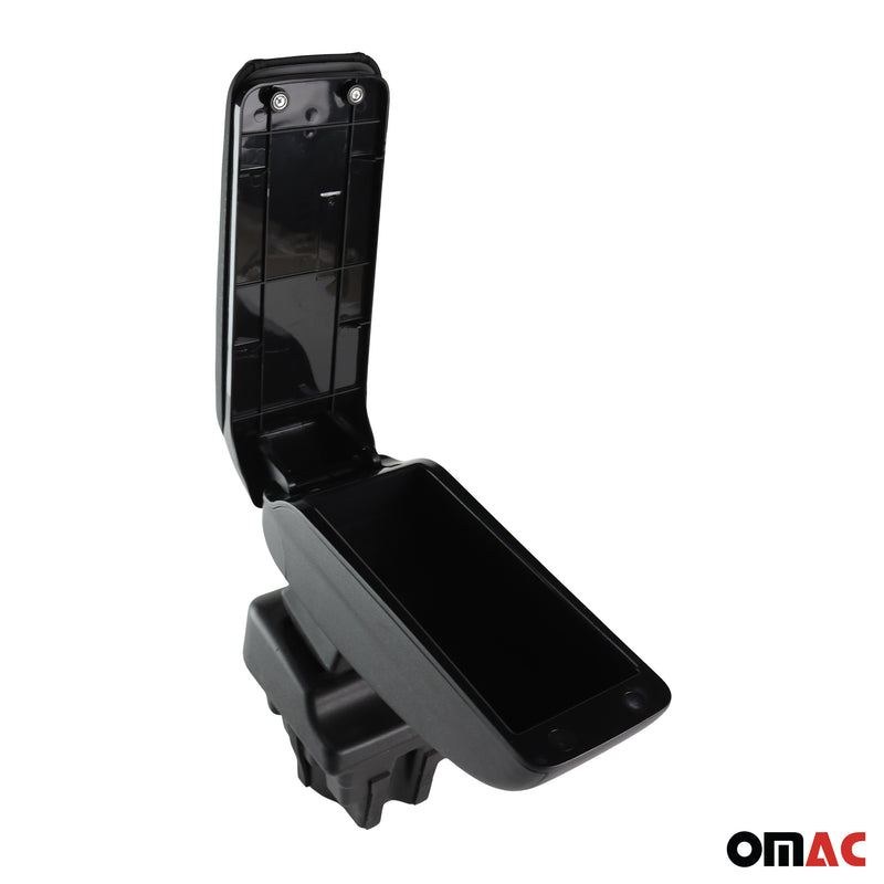 Armlehne Mittelarmlehne für Opel Astra J 2009-2015 PU-Leder ABS Schwarz