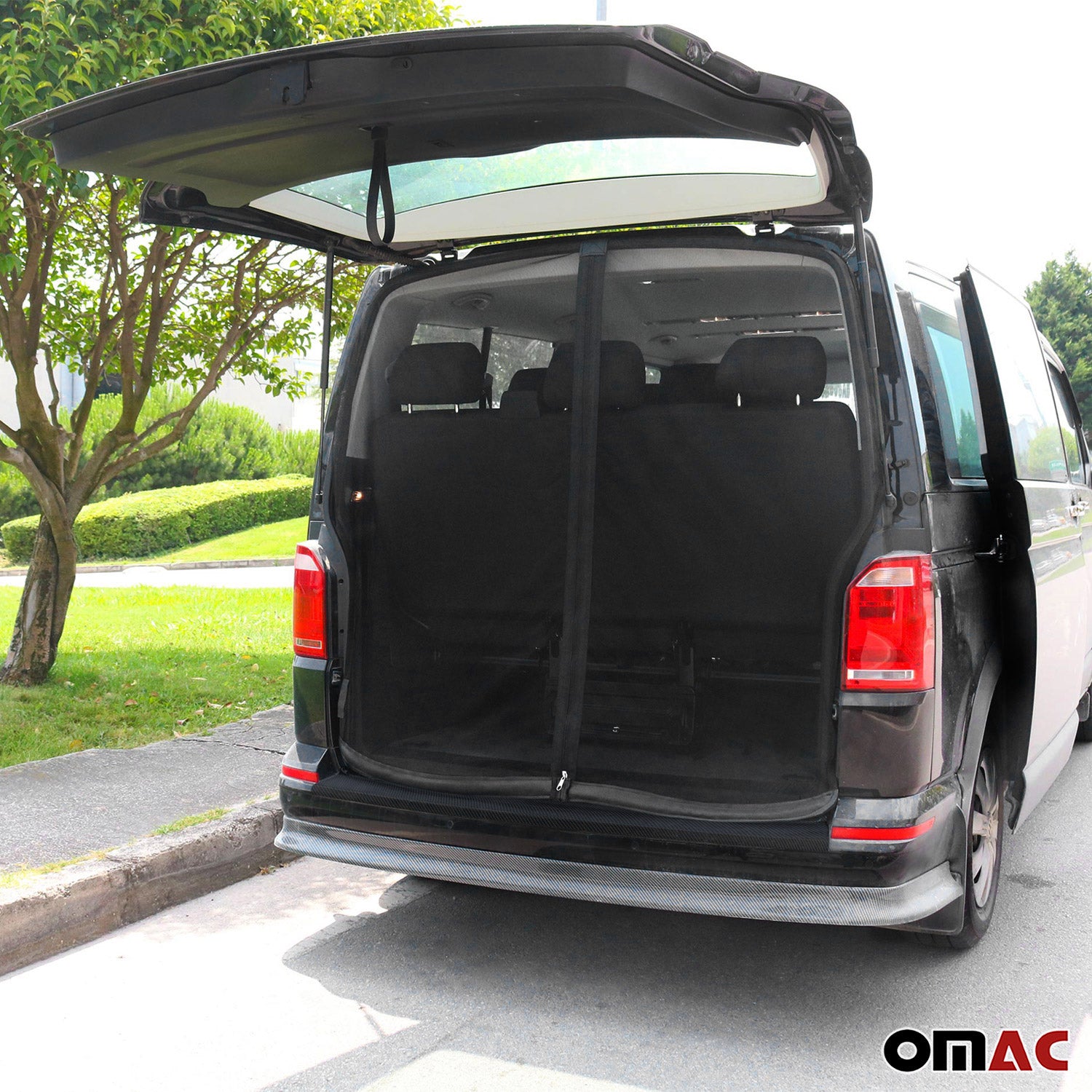 Moskitonetz Magnetisch Insektenschutz für VW Crafter 2017-2026 Schwarz 1tlg