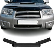 Motorhaube Deflektor Steinschlagschutz für Subaru Forester FL 2005-2008 Schwarz