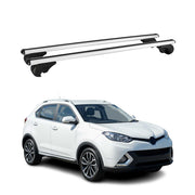 Dachträger Grundtäger für MG GS 2016-2019 75kg Aluminium Silber 2 tlg