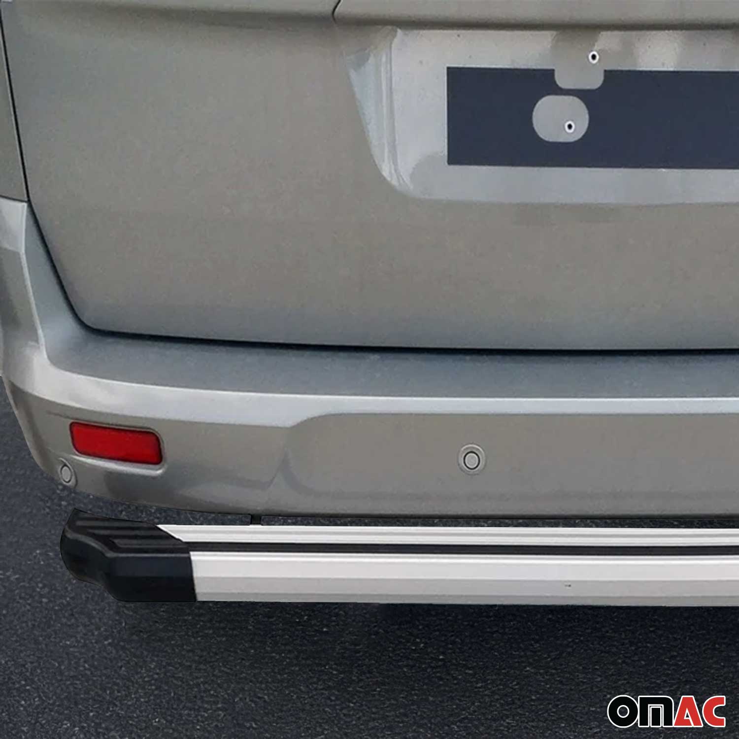 Hecktrittstufe Heckschutzrohr Hinten Schutz für VW Caddy 2003-2020 Alu