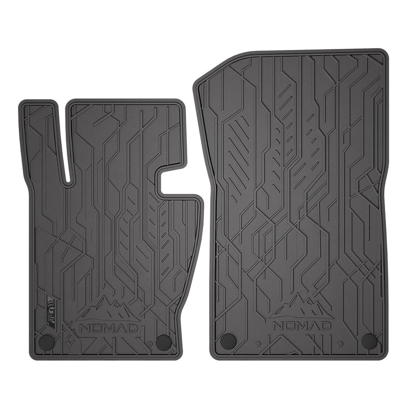 Fußmatten Gummimatten Antirutsch für BMW X3 E83 2003-10 Automatten Schwarz 2 tlg