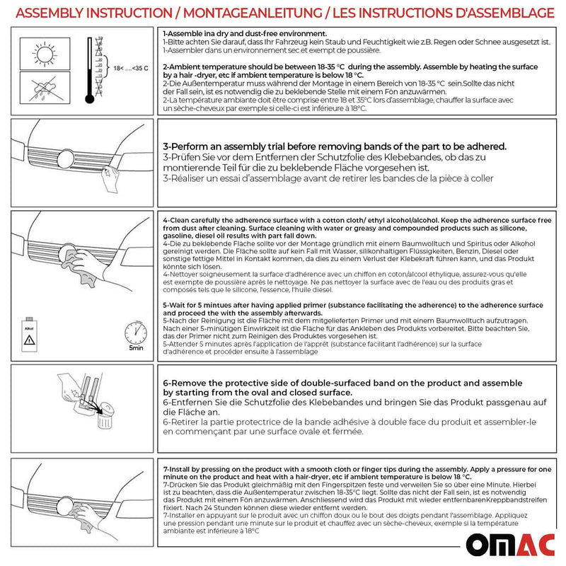 Blinkerrahmen Signalblende Blinker Umrandung für VW T5 2009-2015 Edelstahl 2x