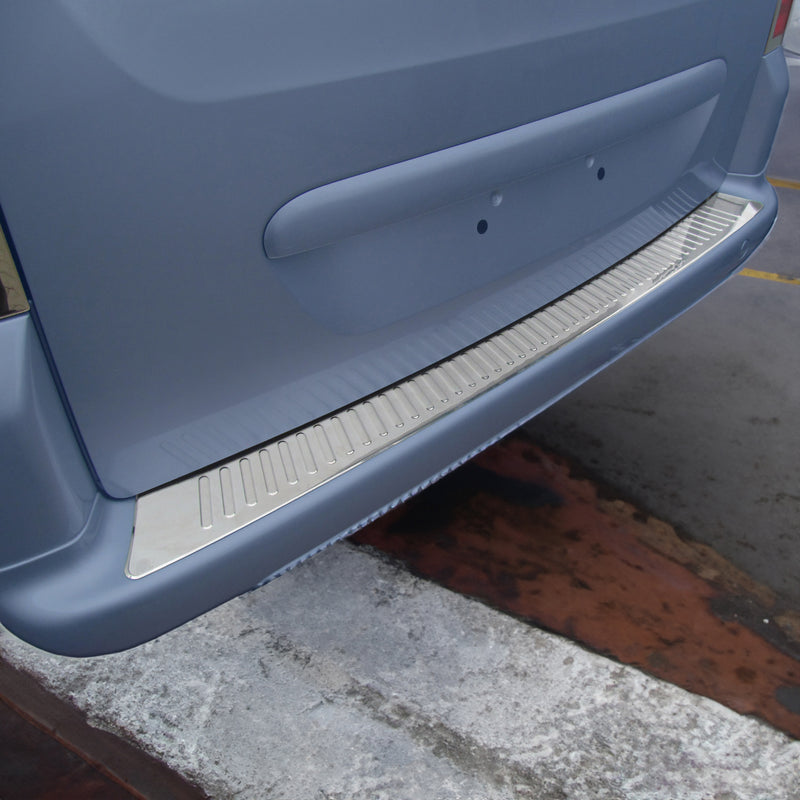 Ladekantenschutz Stoßstange für Peugeot Partner Tepee 2008-2018 Edelstahl Chrom