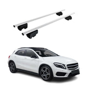Dachträger Gepäckträger für Mercedes GLA X156 SUV 2014-2020 ABE Metall Silber