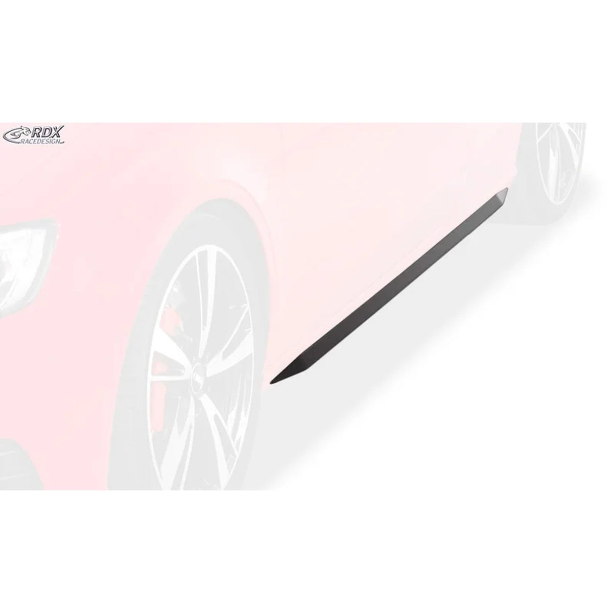 RDX Seitenschweller 'Slim' für Audi A3 8V7 Cabrio 2013- ABS Schwarz 2er-Set TÜV