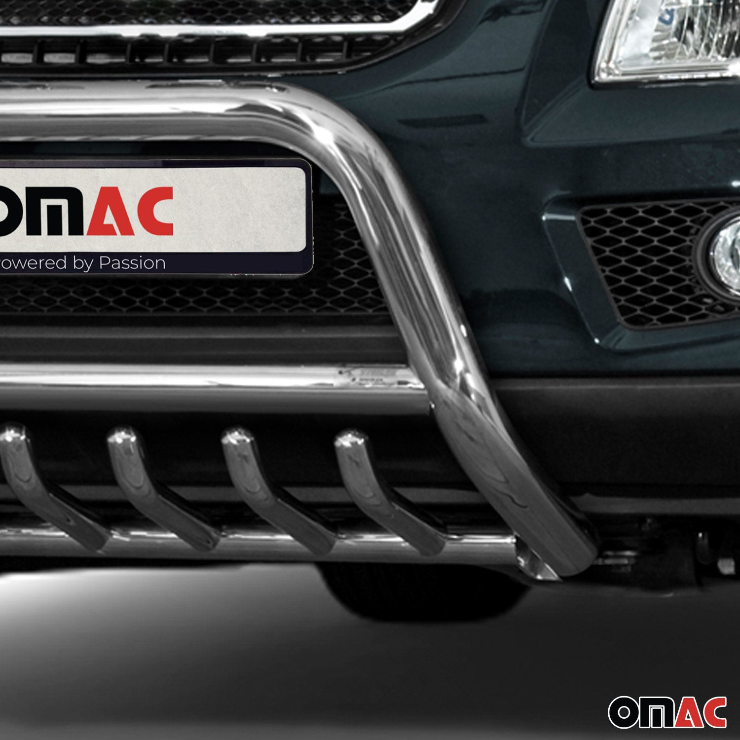 Frontbügel Frontschutzbügel für Kia Sportage 2008-2010 mit ABE Stahl Silber