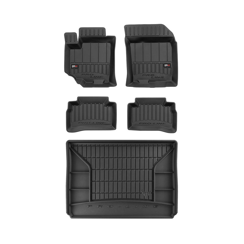 OMAC Fußmatten & Kofferraumwanne Set für Suzuki Vitara 2014-2024 Gummi 5x