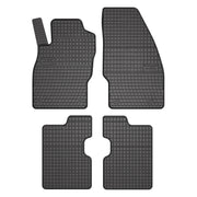 OMAC Gummi Fußmatten für Opel Corsa 2014-2019 Automatten Gummi Schwarz 4tlg