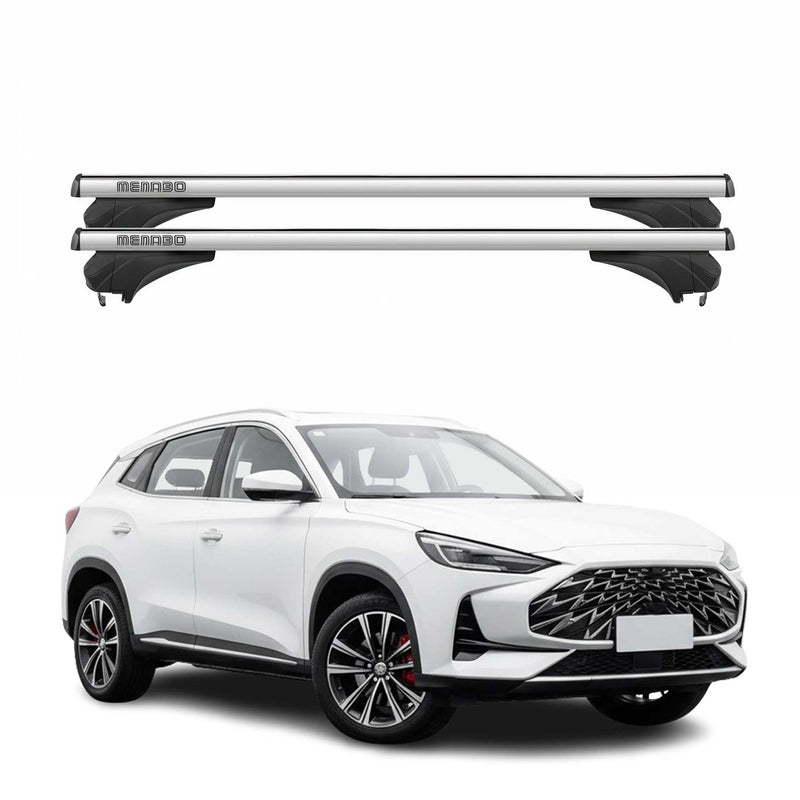 Menabo Dachträger Grundtäger für MG One 2021-2025 Aluminium Silber 2 tlg