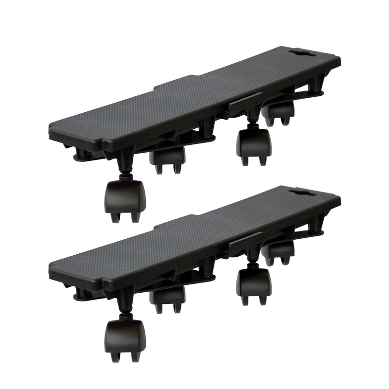 Möbel-Transportroller 170 kg Möbelroller Plattform Lenkrollen Trittbrett 2 tlg