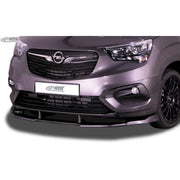 RDX Frontspoiler Vario-X für Opel Combo MPV 2018- Polyurethan TÜV