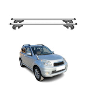 Menabo Dachträger Grundtäger für Toyota Rush 2006-2017 90kg Alu Silber 2 tlg