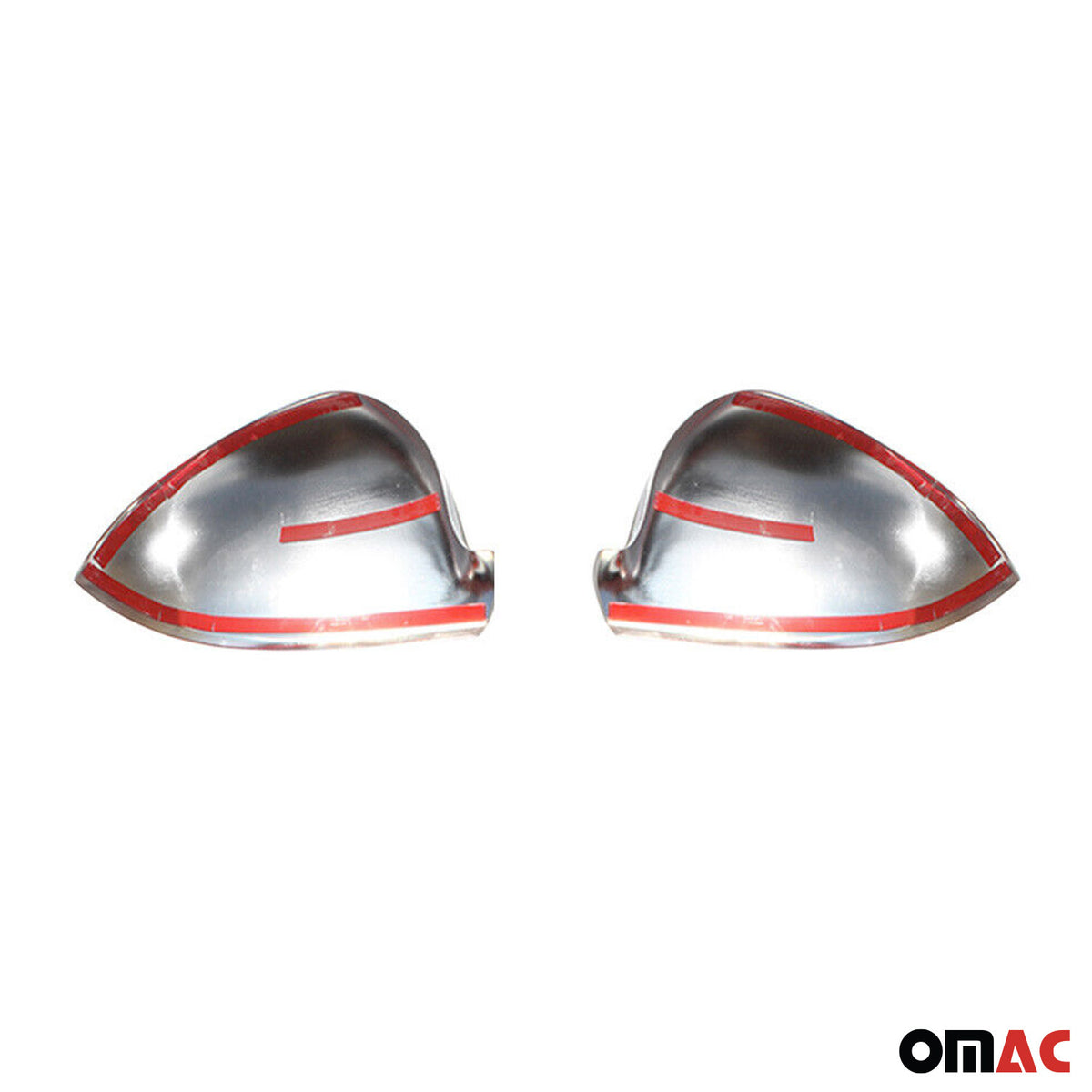Spiegelkappen Spiegelabdeckung für Skoda Superb 2001-2008 Edelstahl Chrom 2tlg