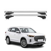 Menabo Dachträger Grundtäger für Chery Tiggo 8 2024-2026 Aluminium Silber 2 tlg