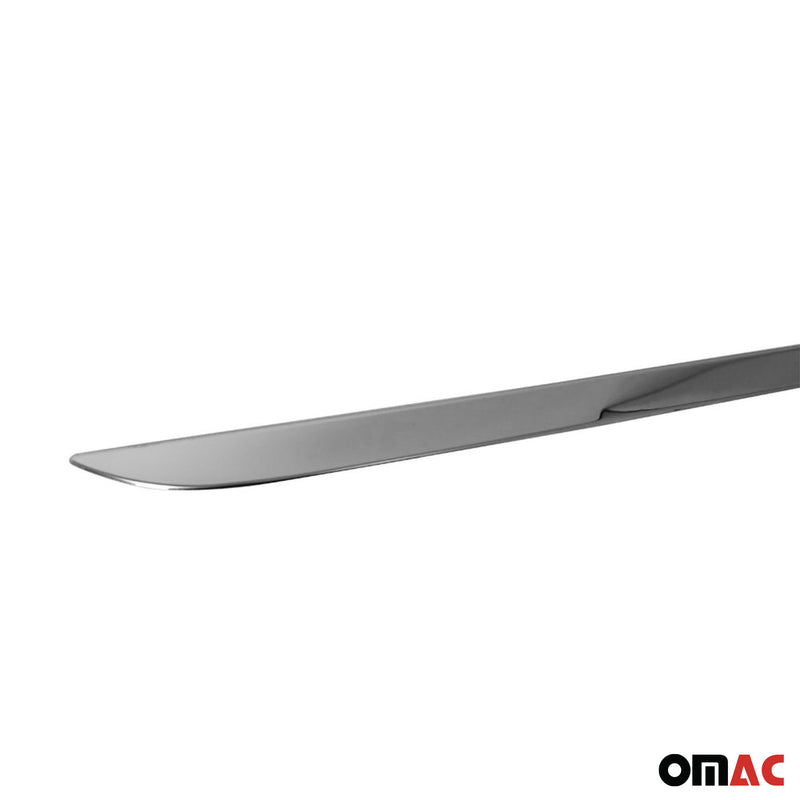 Kofferraumleiste Heckleiste für Ford Focus Turnier 2004-2010 Chrom ABS Silber