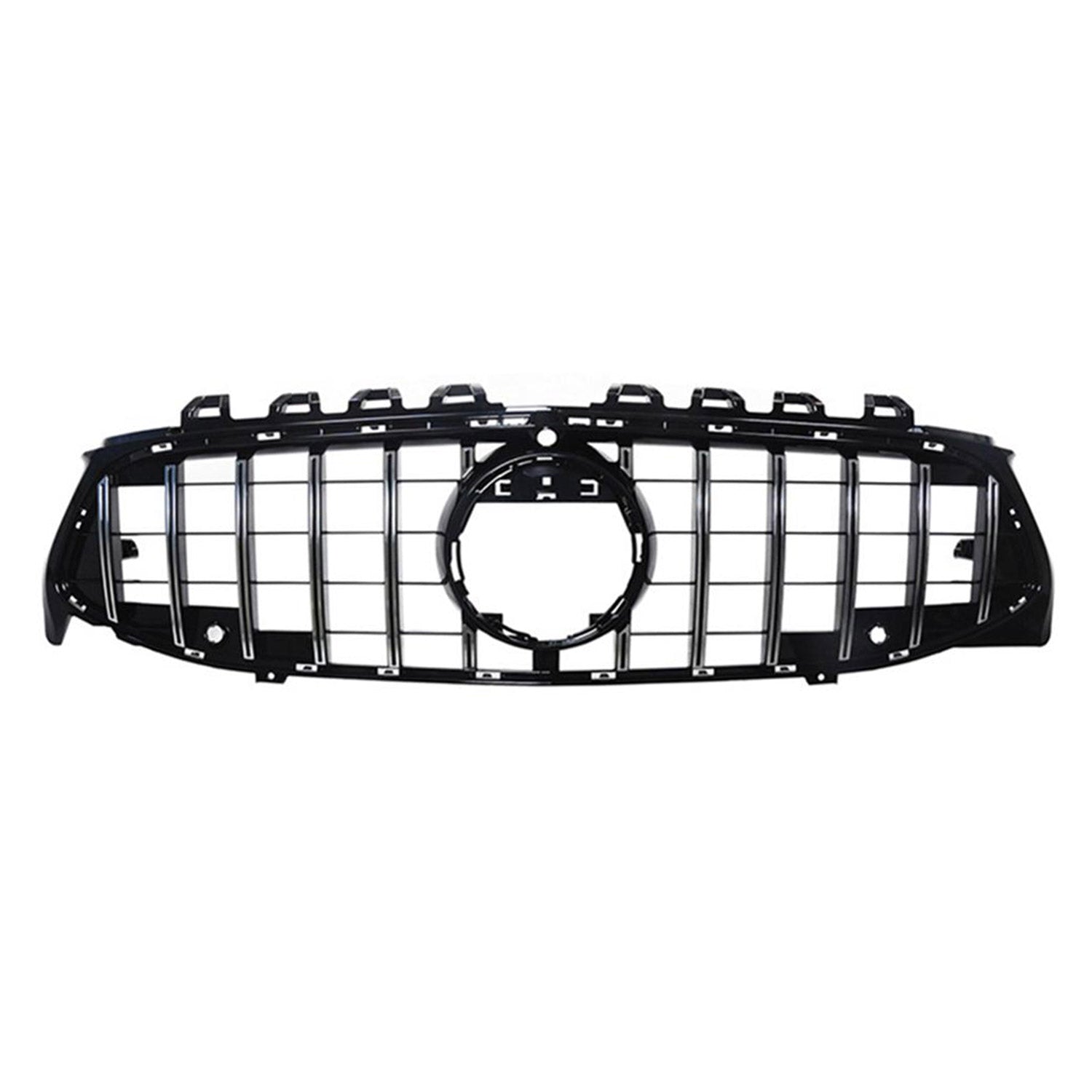 Kühlergrill Grill Frontgrill für Mercedes CLA C118 2019-2023 AMG GT Silber