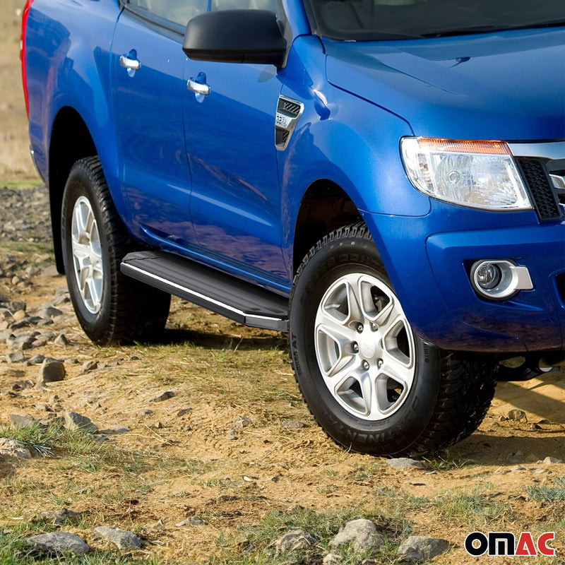 Trittbretter Seitenschweller für Ford Ranger 2012-2022 ABE Alu