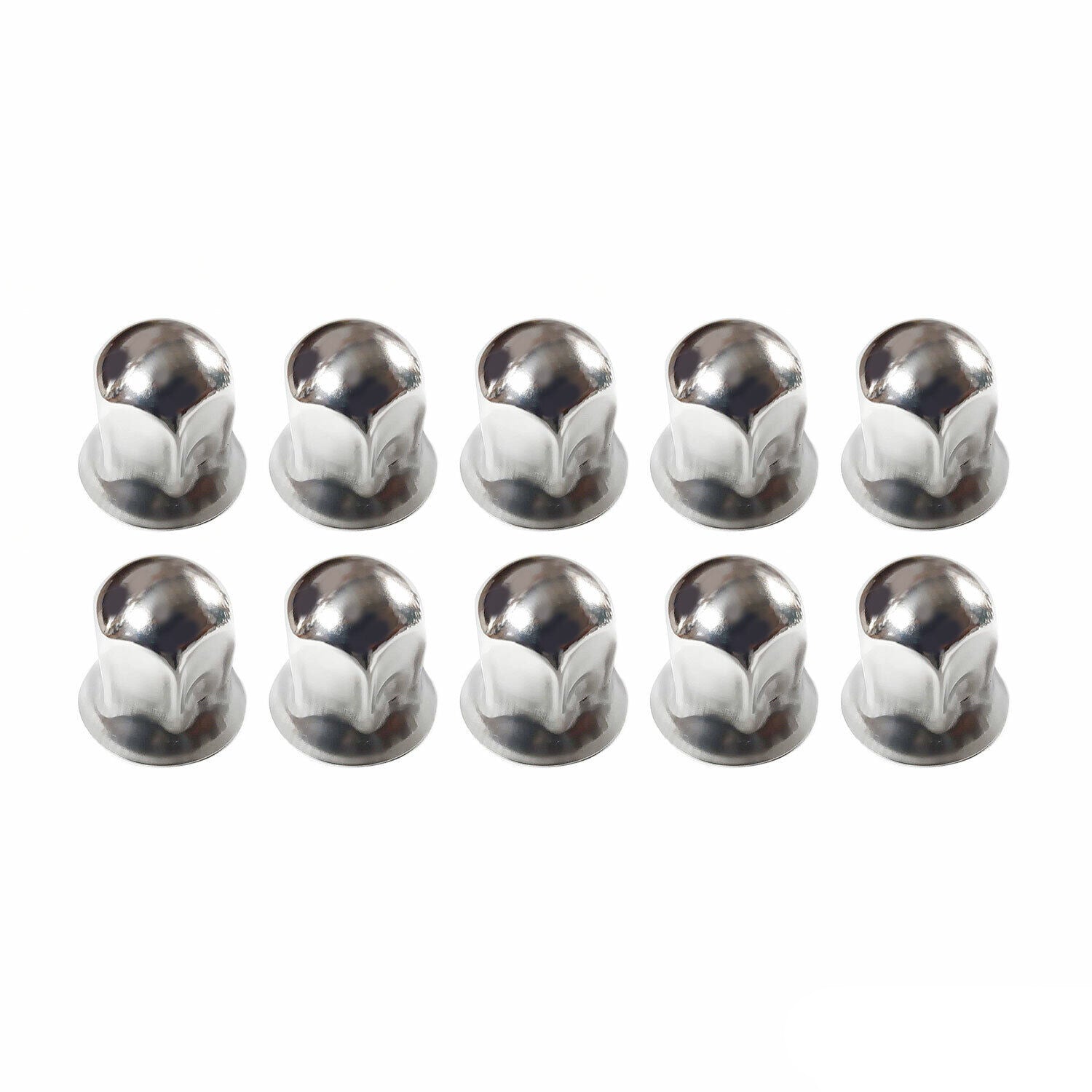 10 x 32 mm LKW Radmutter-Abdeckkappen Radbolzen-Abdeckung Schutzkappe ABS