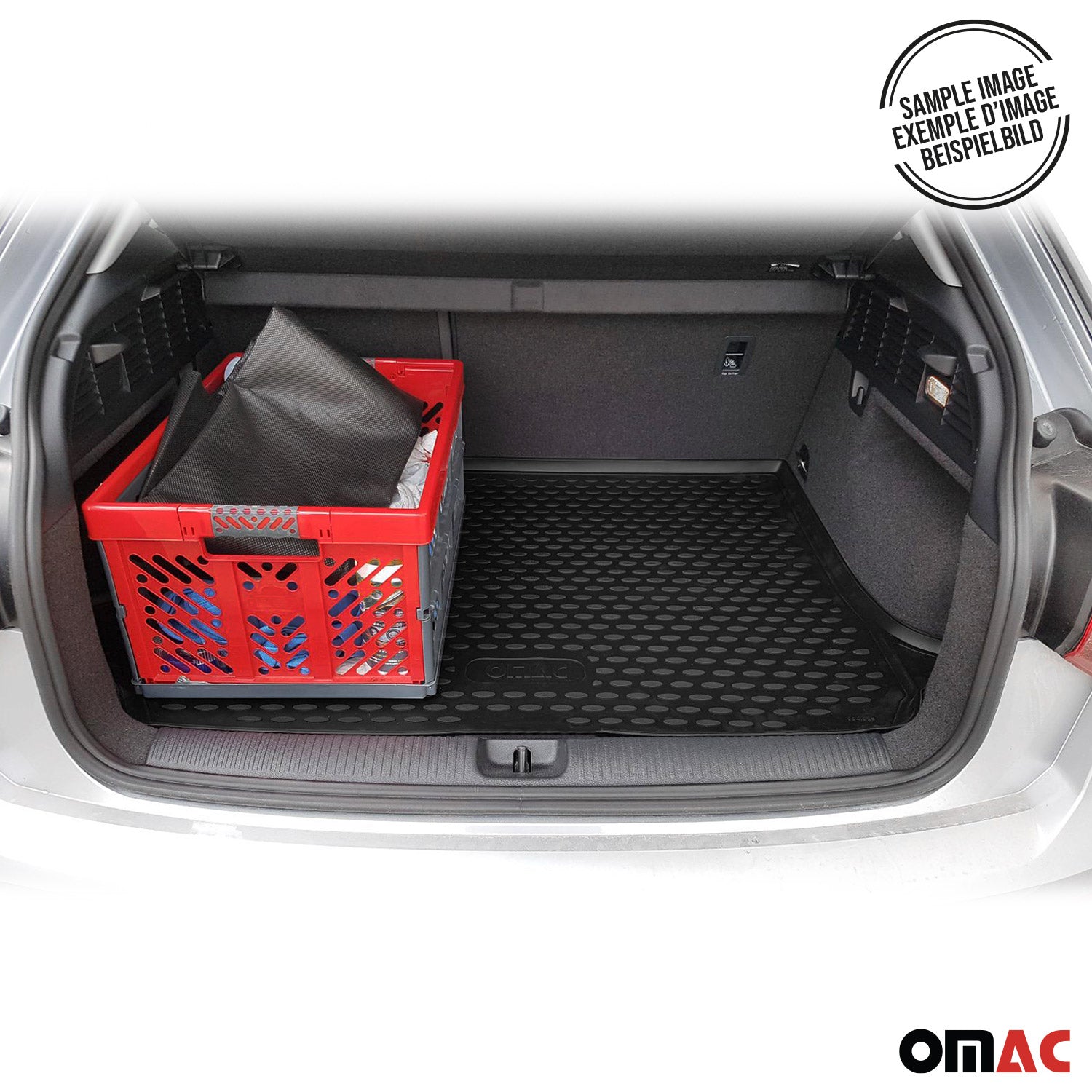Fußmatten & Kofferraumwanne Set für Jeep Wrangler 2007-2017 Gummi TPE Schwarz 5x