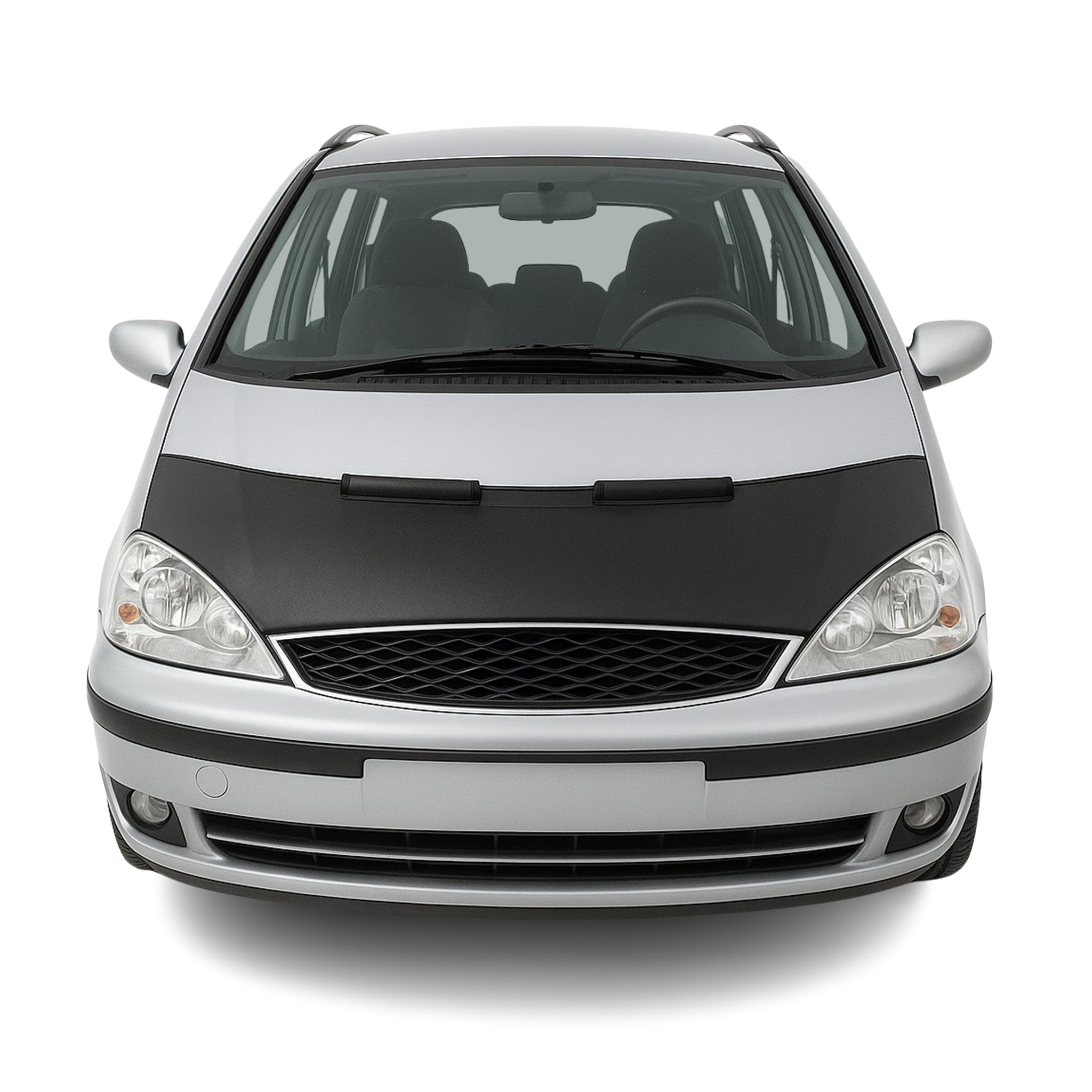 Haubenbra Steinschlagschutz für Ford S-Max mk1 2006-2011 Pre-FL Schwarz Halb