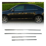 Fensterleisten Zierleisten für VW Jetta 2010-2018 Edelstahl Chrom 6tlg