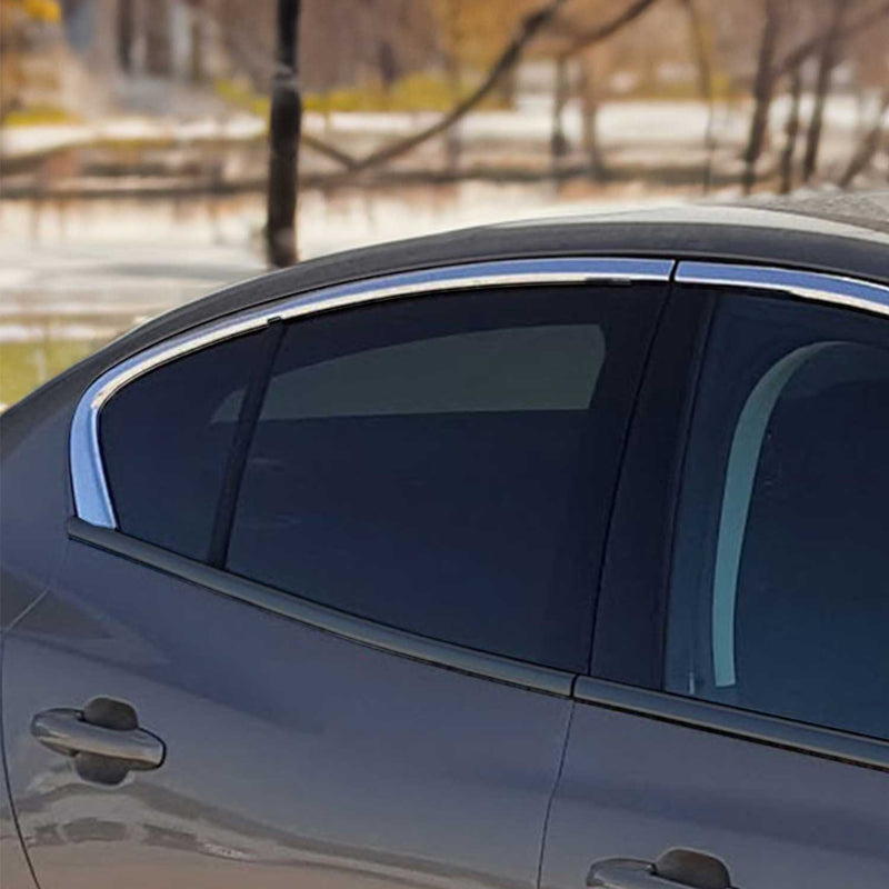 Window strips decorative strips for Ford Focus 2018-2021 top stainless steel chrome 4 pieces