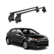 Menabo Dachträger Grundtäger für Kia Rio Schrägheck 2017-2026 50kg Stahl Schwarz