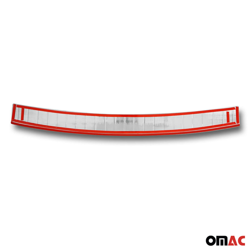 Ladekantenschutz Stoßstangenschutz für Peugeot 2008 2017-2025 Edelstahl Silber