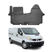 OMAC Gummimatten Fußmatten für Renault Traffic 2006-2014 TPE Matten Schwarz 1x