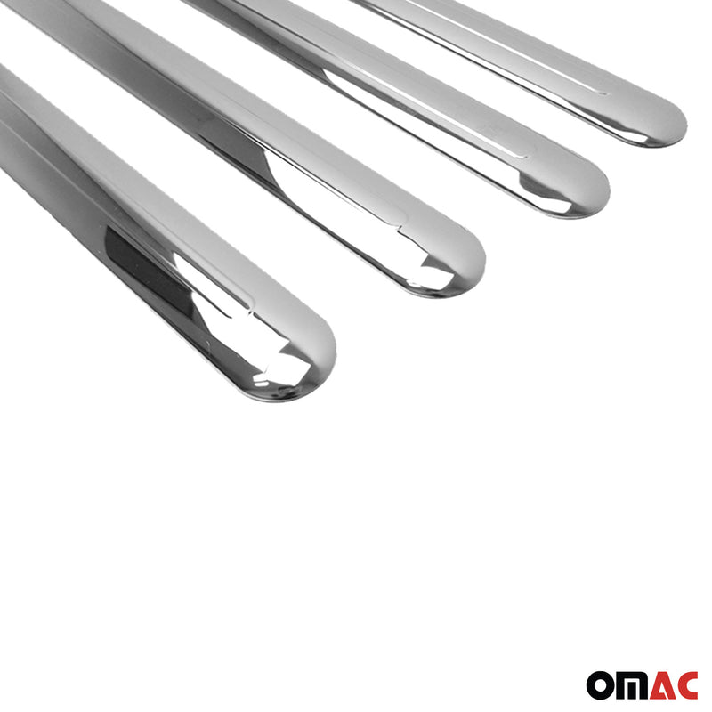 Seitentürleiste Türleisten Türschutzleisten für Ford Connect Kurzer Edelstahl 4x