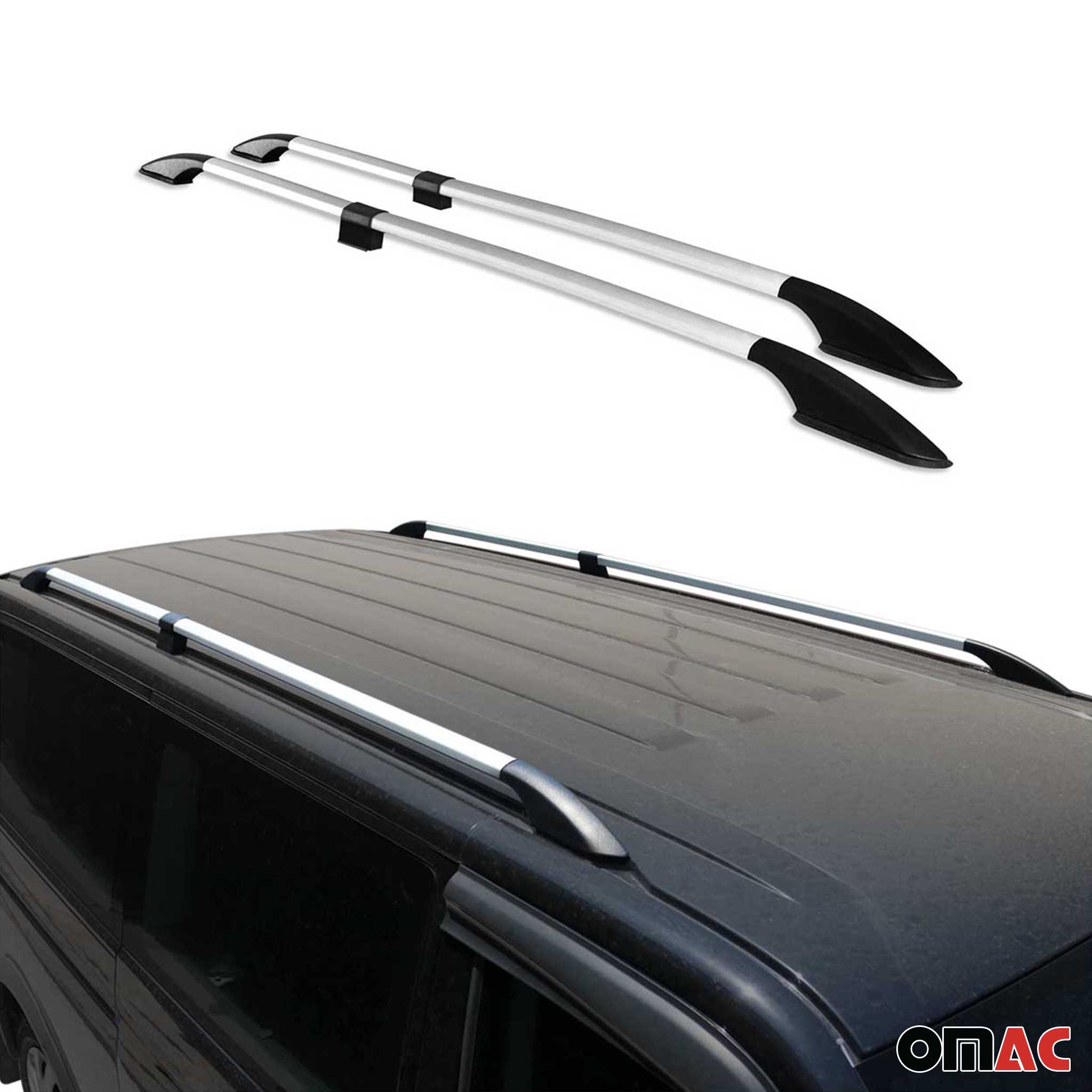 Dachreling für Mercedes Klasse W447 2014-2026 L3 Extra Langer RS Alu Grau