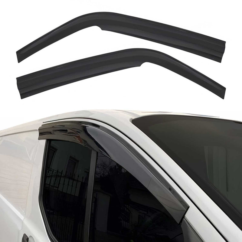 Windabweiser Regenabweiser für Renault Master 2014-2024 Schwarz 2x