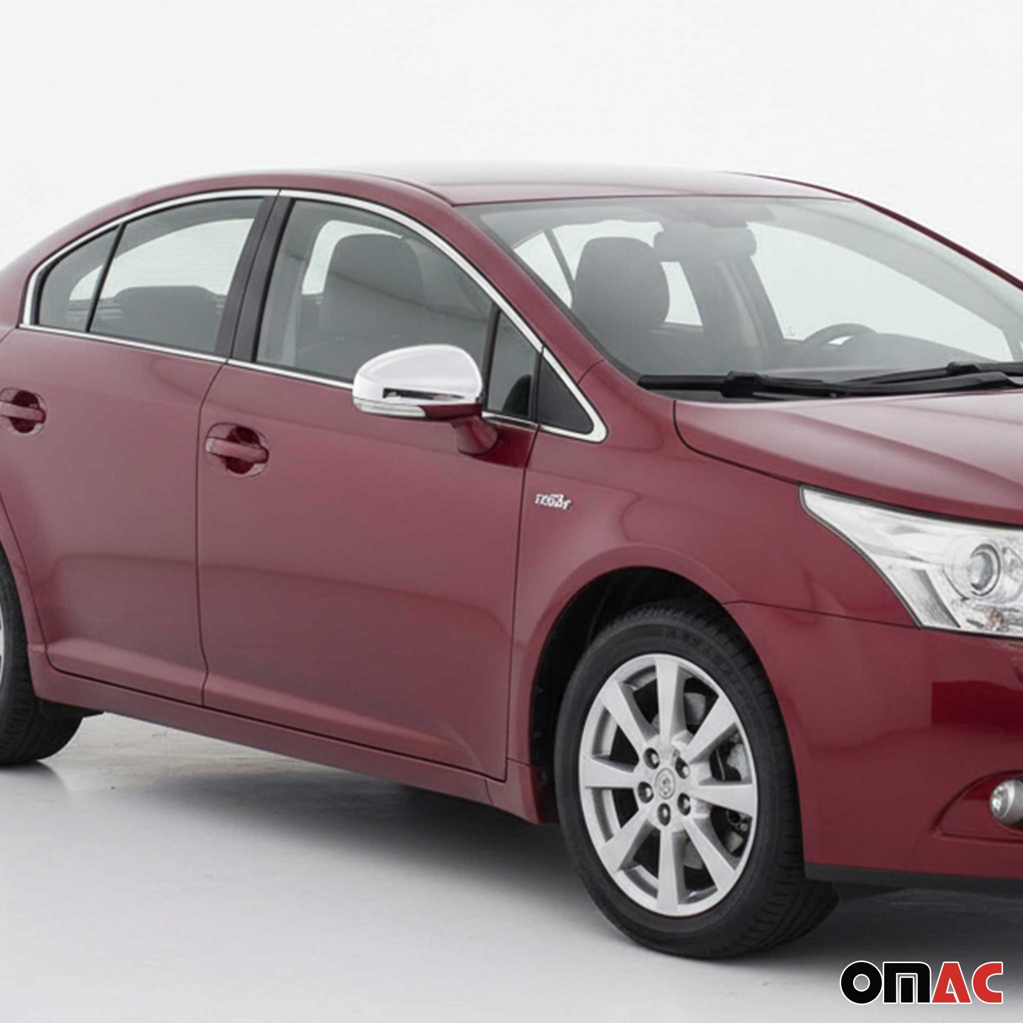 Spiegelkappen Spiegelabdeckung für Toyota Avensis 2008-2015 Edelstahl Chrom