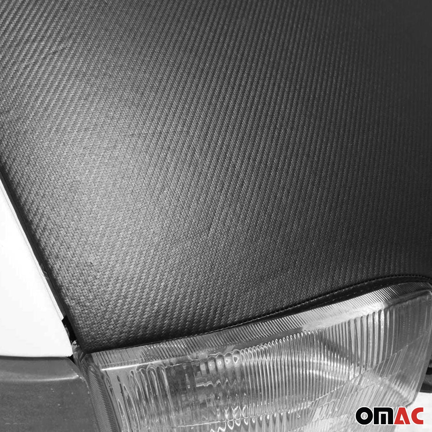 Haubenbra Bonnet Bra Steinschlagschutz für VW Caddy Touran 2003-10 Carbon Optik
