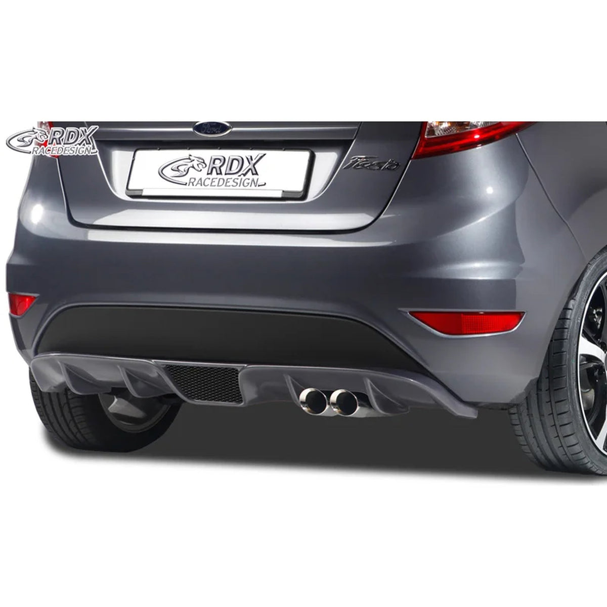 RDX Heckschürzenansatz Diffuser für Ford Fiesta VII 2008-2012 & 2012-