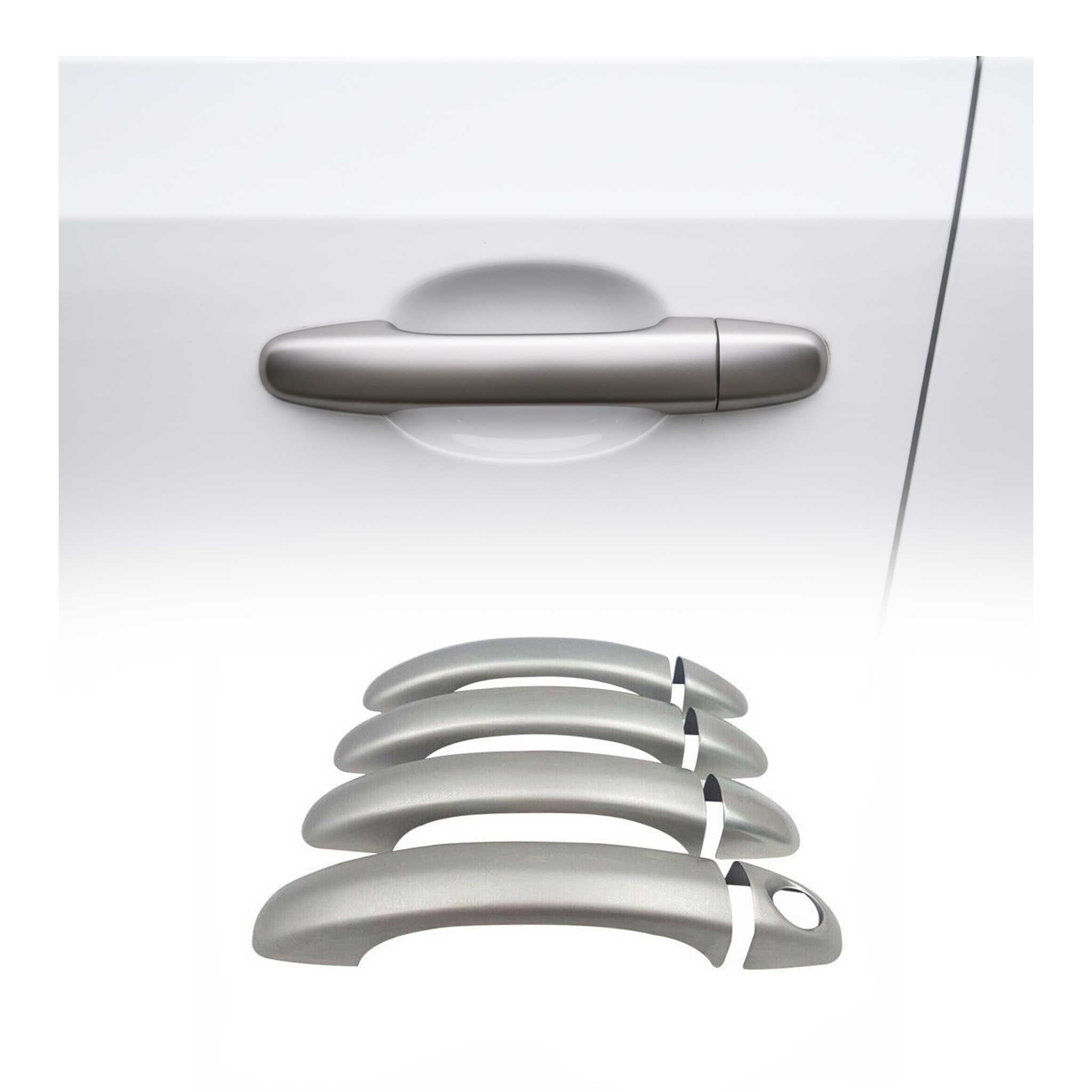 Chrom Türgriff Blende für VW Touareg 2003-2010 Edelstahl 8tlg