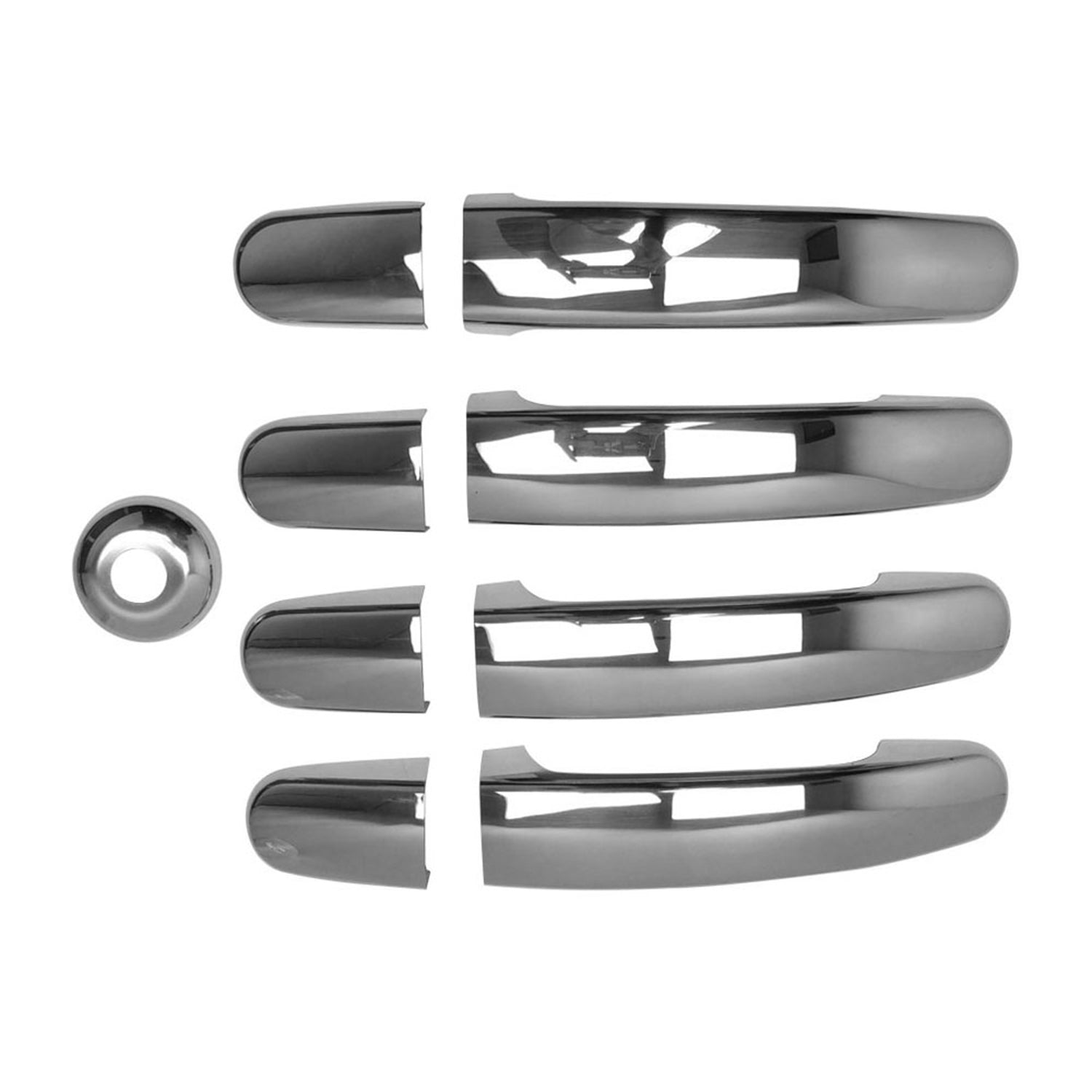 Chrom Türgriff Blende für Ford Tourneo Custom 2012-2024 Edelstahl 8tlg